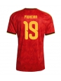 Moške Nogometnih dresov Belgija Diego Moreira #19 Domači SP 2026 Kratki rokavi
